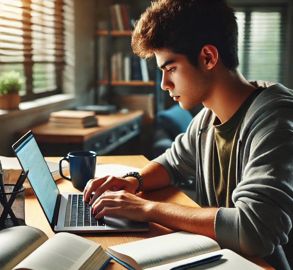 Students studying abroad